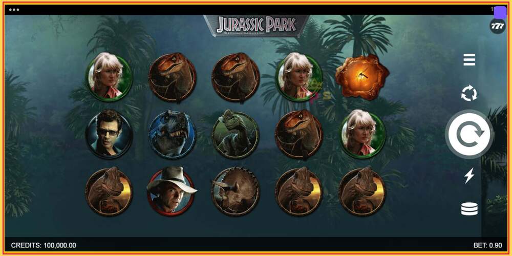 Игровой слот Jurassic Park