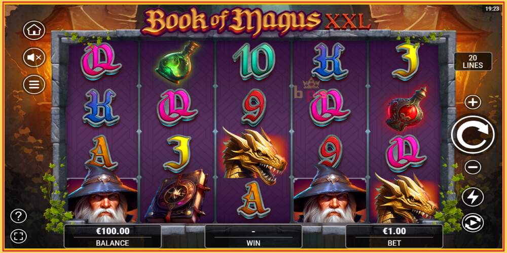 Oyun yuvası Book of Magus XXL