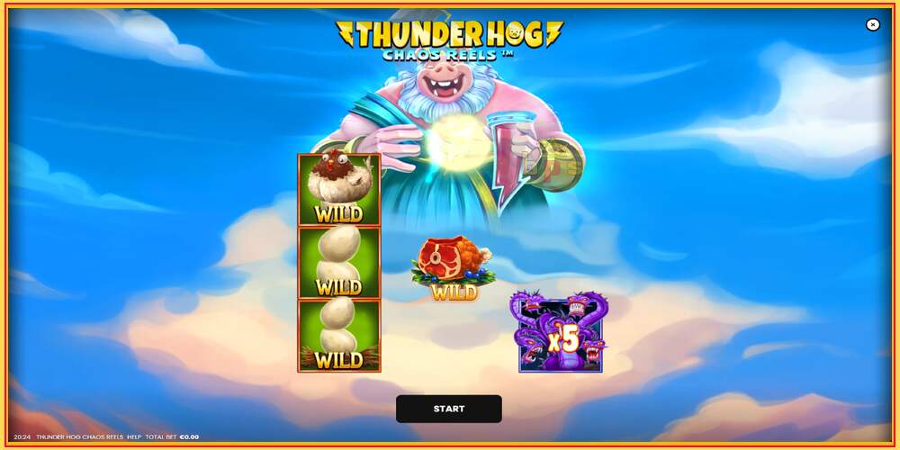 Игровой слот Thunder Hog Chaos Reels