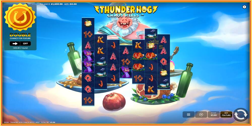 Игровой слот Thunder Hog Chaos Reels