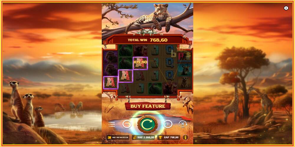 Игровой слот Mega Wild Safari