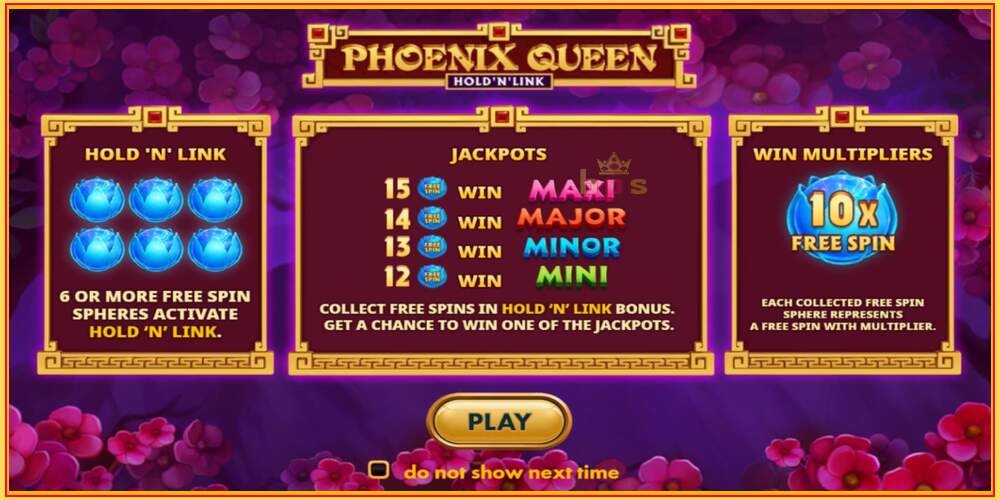 Игровой слот Phoenix Queen Hold N Link