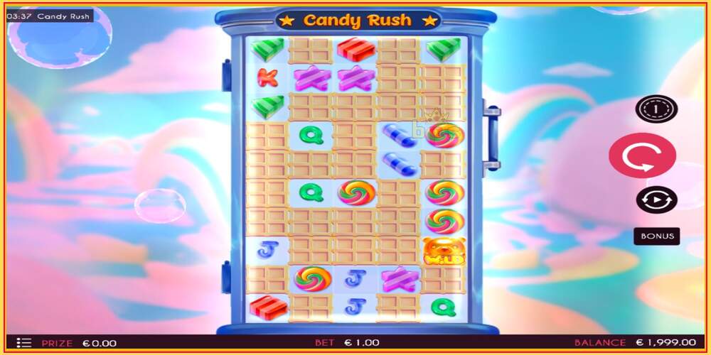 Υποδοχή παιχνιδιού Candy Rush