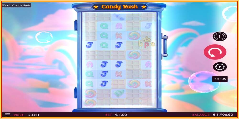 Υποδοχή παιχνιδιού Candy Rush