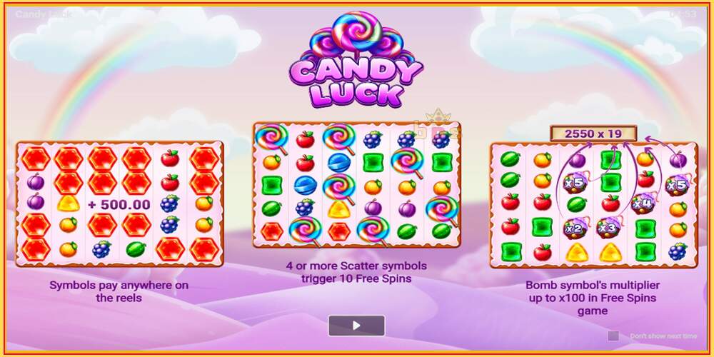 Игровой слот Candy Luck