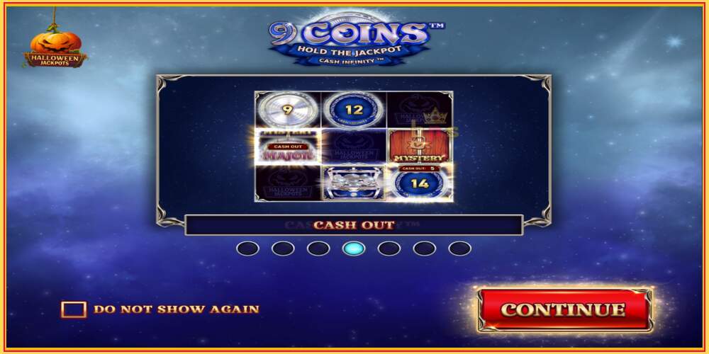 Игровой слот 9 Coins Grand Platinum Edition Halloween Jackpot