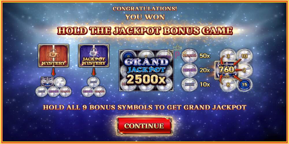 Игровой слот 9 Coins Grand Platinum Edition Halloween Jackpot