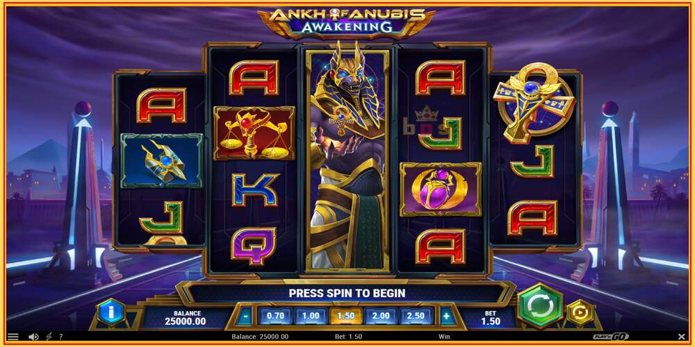 Игровой слот Ankh of Anubis Awakening