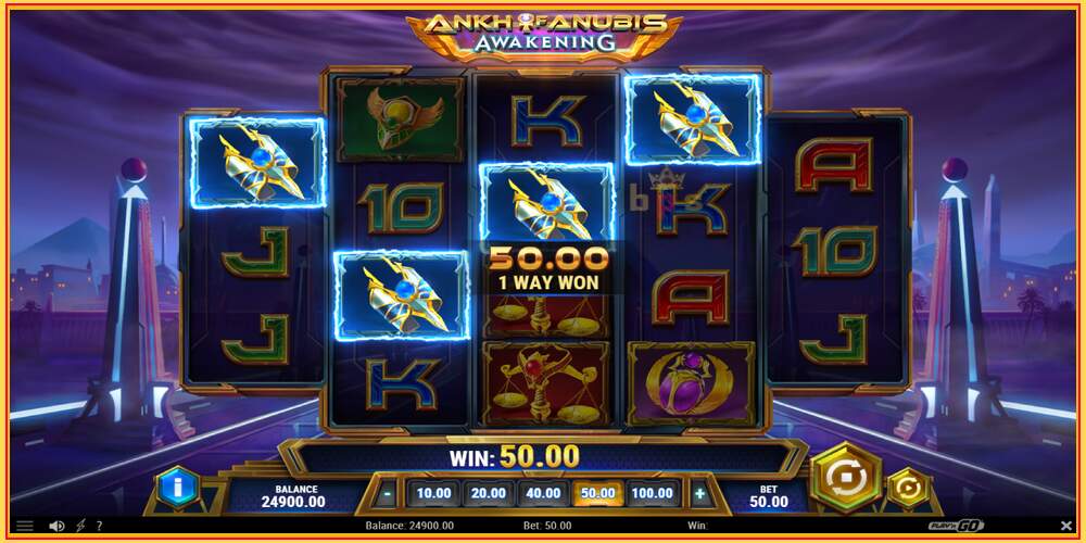 Игровой слот Ankh of Anubis Awakening