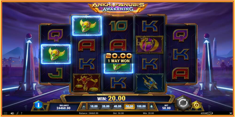 Игровой слот Ankh of Anubis Awakening