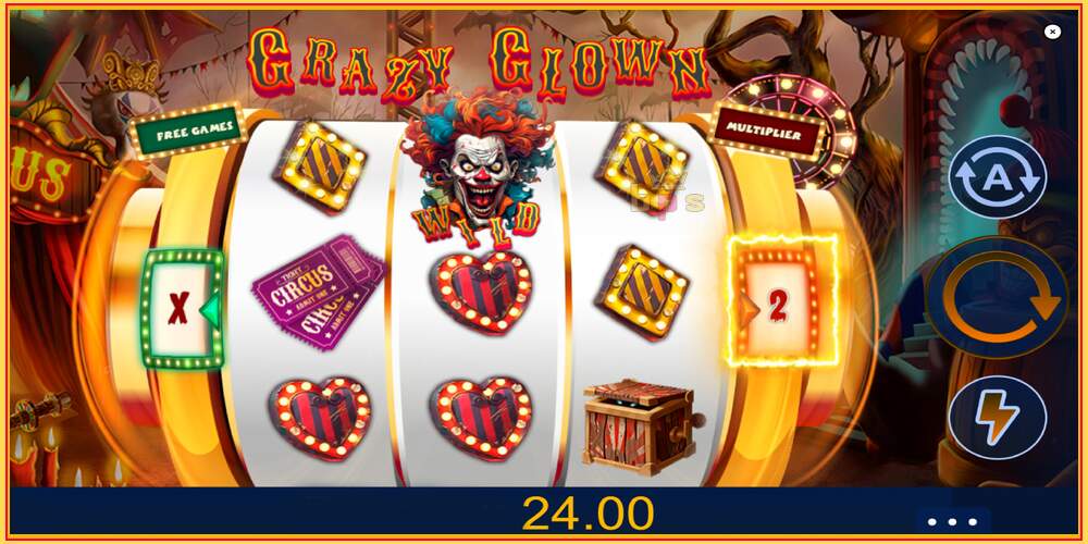 Игровой слот Crazy Clown