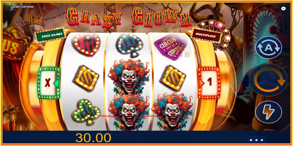 Игровой слот Crazy Clown