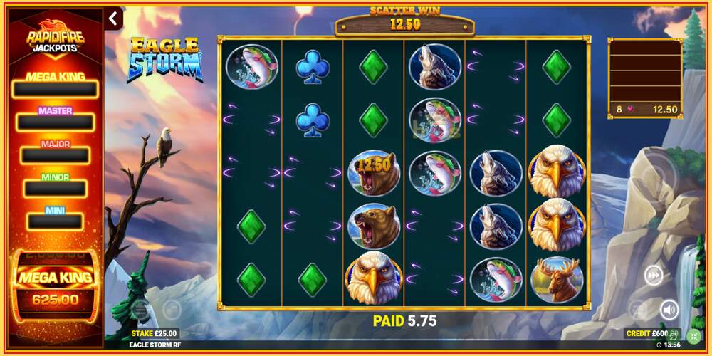 Spelslot Eagle Storm Rapid Fire Jackpots