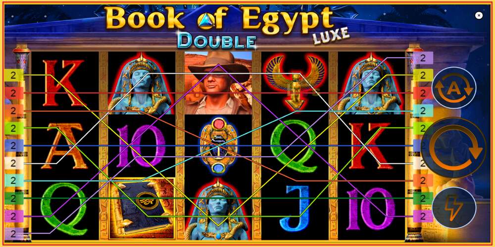 游戏老虎机 Book of Egypt Double Luxe