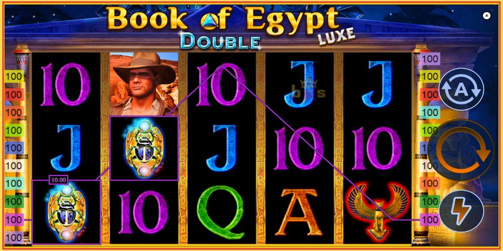 游戏老虎机 Book of Egypt Double Luxe