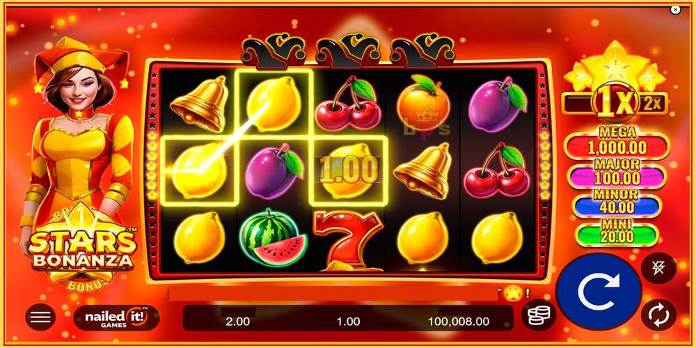 Slot permainan Stars Bonanza