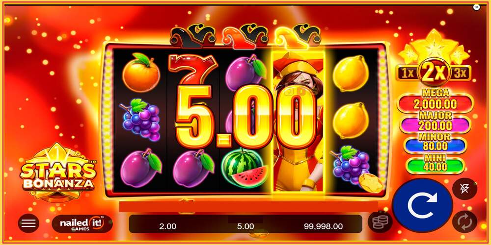 Slot permainan Stars Bonanza