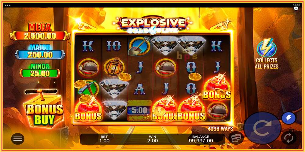 Игровой слот Explosive Gold Blitz