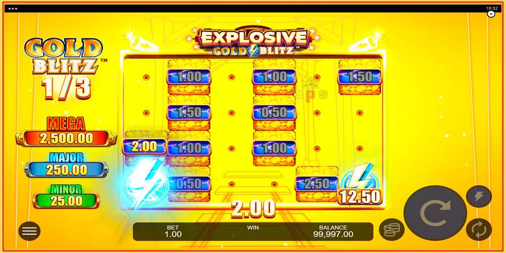 Игровой слот Explosive Gold Blitz