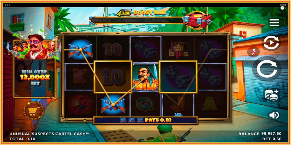 Игровой слот Unusual Suspects Cartel Cash