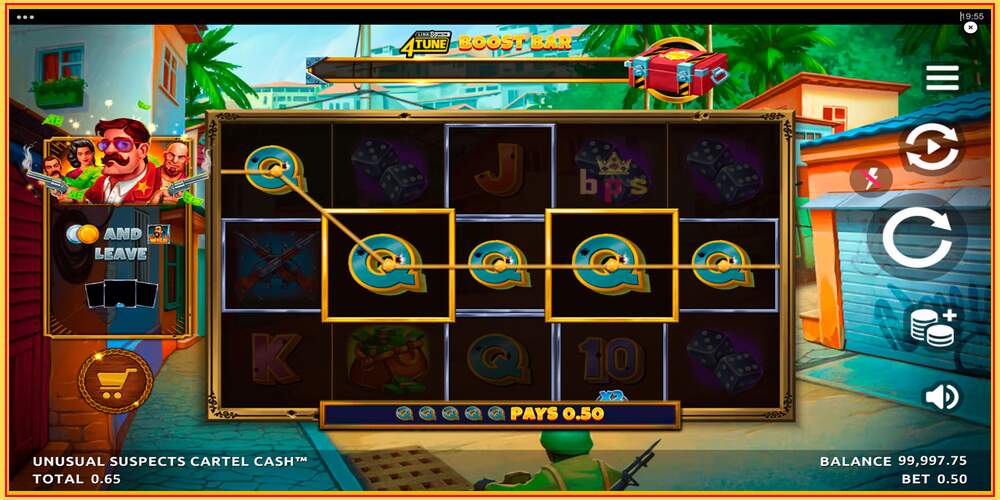 Игровой слот Unusual Suspects Cartel Cash