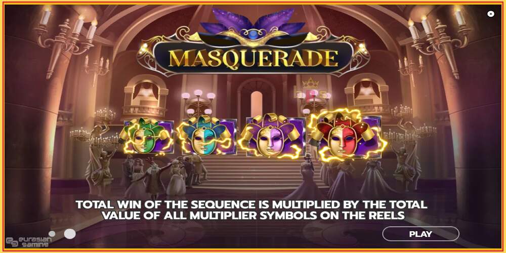 Игровой слот Masquerade