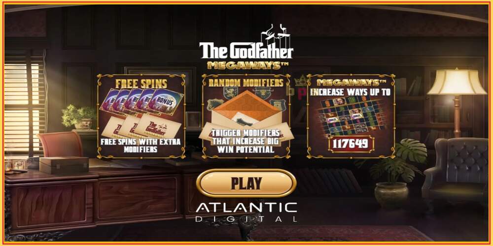 Игровой слот The Godfather Megaways