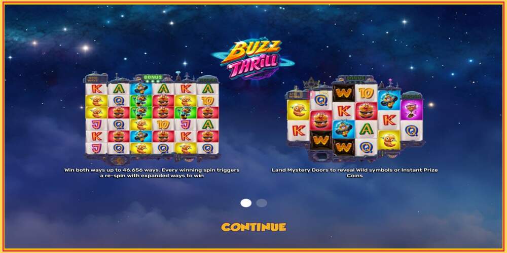 Игровой слот Buzz Thrill