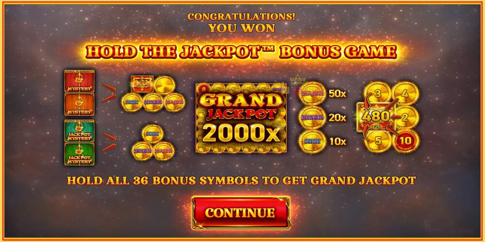 Игровой слот 36 Coins Halloween Jackpots