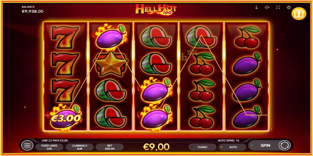 Игра слот Hell Hot 100