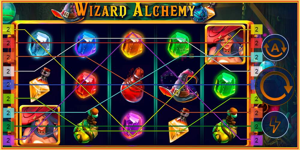 Oyun yuvası Wizard Alchemy