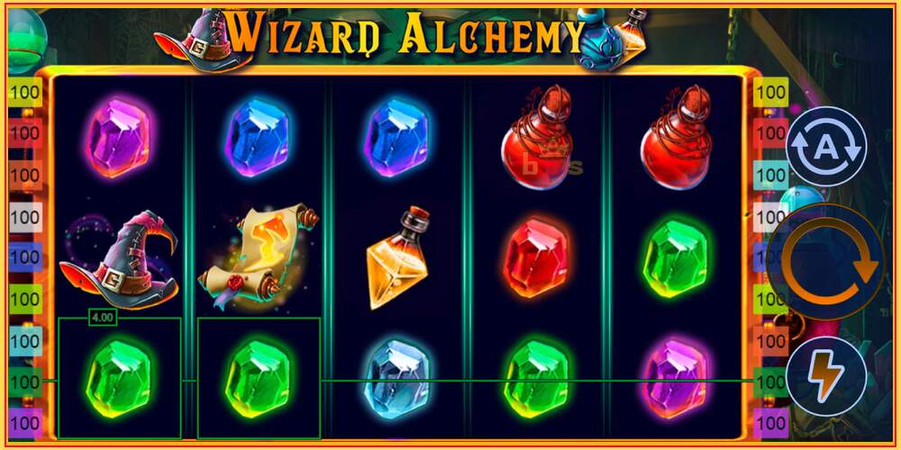 Oyun yuvası Wizard Alchemy