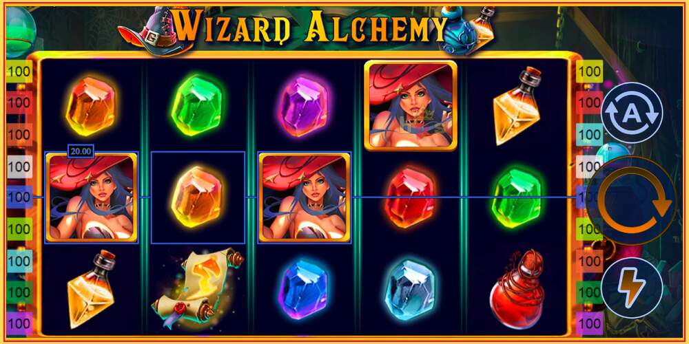 Oyun yuvası Wizard Alchemy