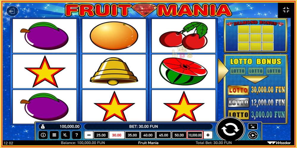 Игровой слот Fruit Mania