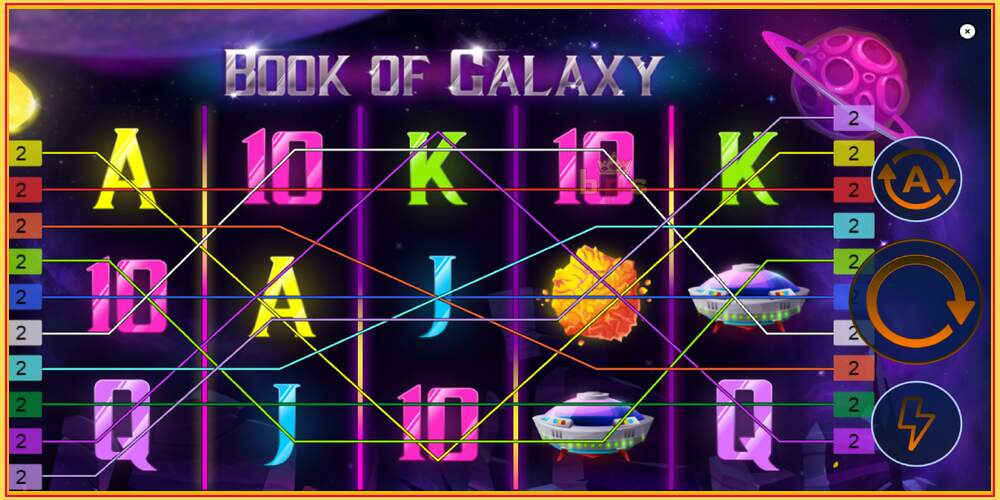 Игровой слот Book of Galaxy