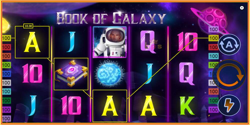 Игровой слот Book of Galaxy