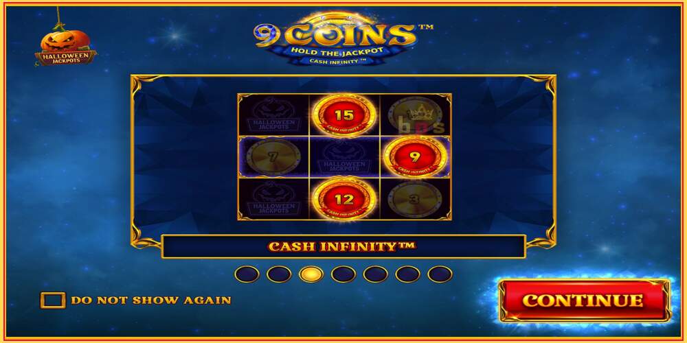 Игровой слот 9 Coins Grand Diamond Edition Halloween Jackpots