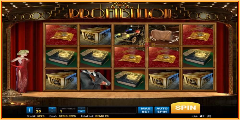 Игровой слот Prohibition