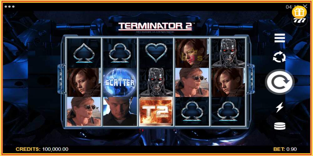 Игровой слот Terminator 2