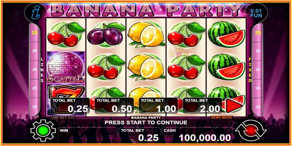 Игровой слот Banana Party