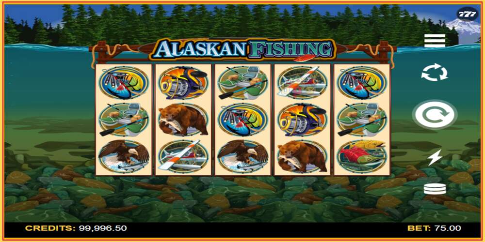 Žaidimo lizdas Alaskan Fishing