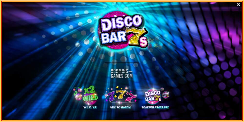 Игровой слот Disco Bar 7s