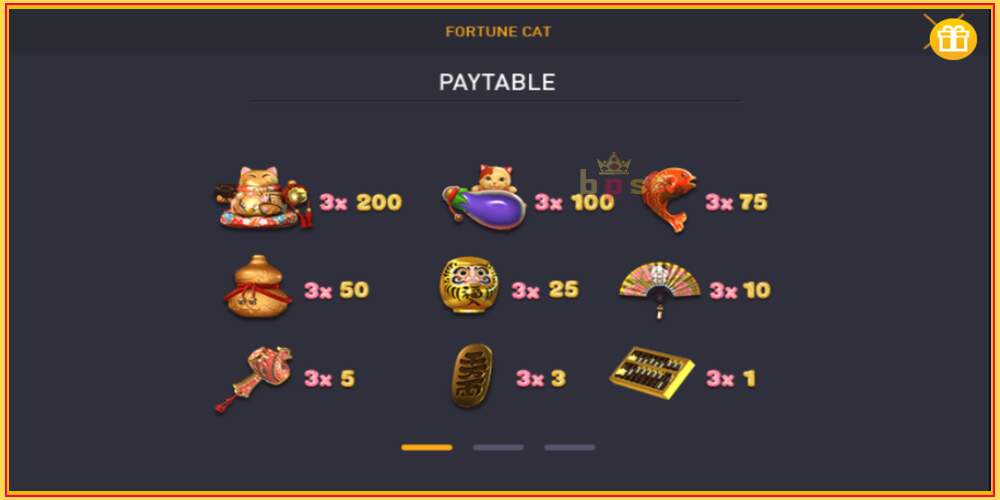 Игровой слот Fortune Cat