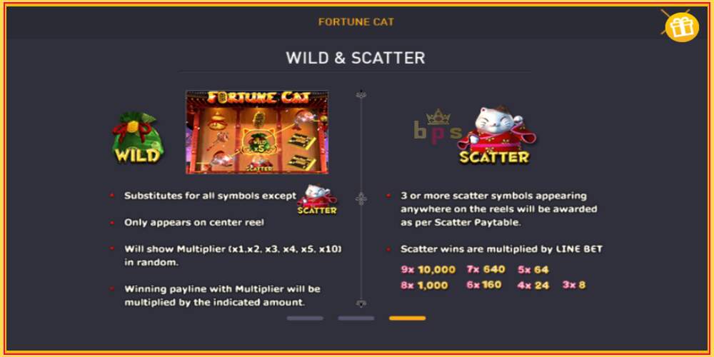 Игровой слот Fortune Cat