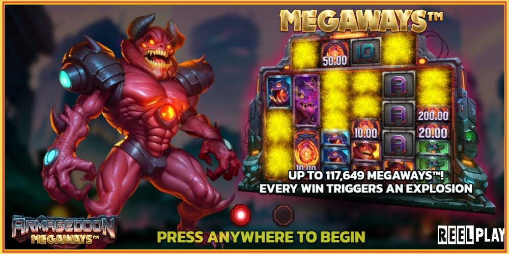 Игровой слот Armageddon Megaways