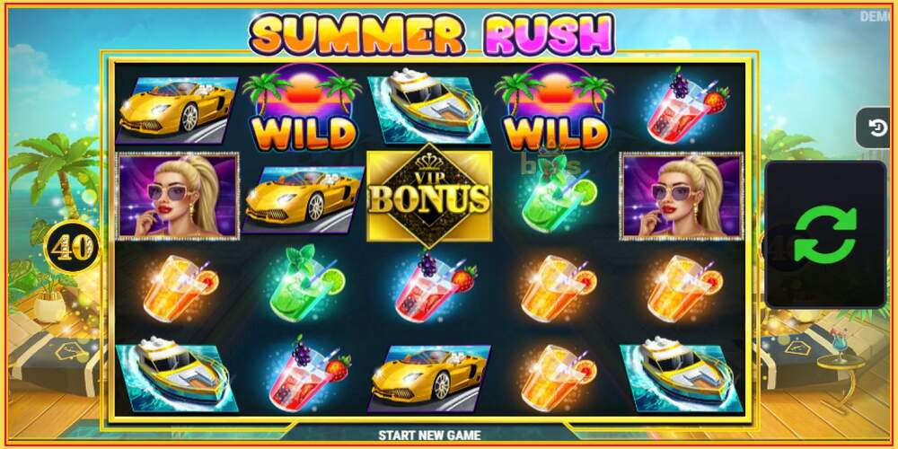 Game slot Summer Rush