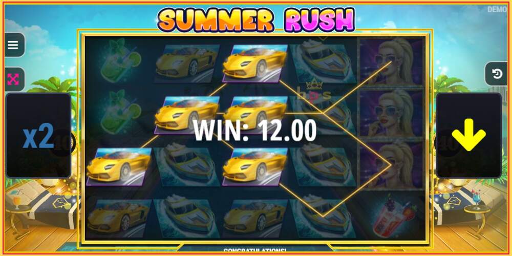 Game slot Summer Rush