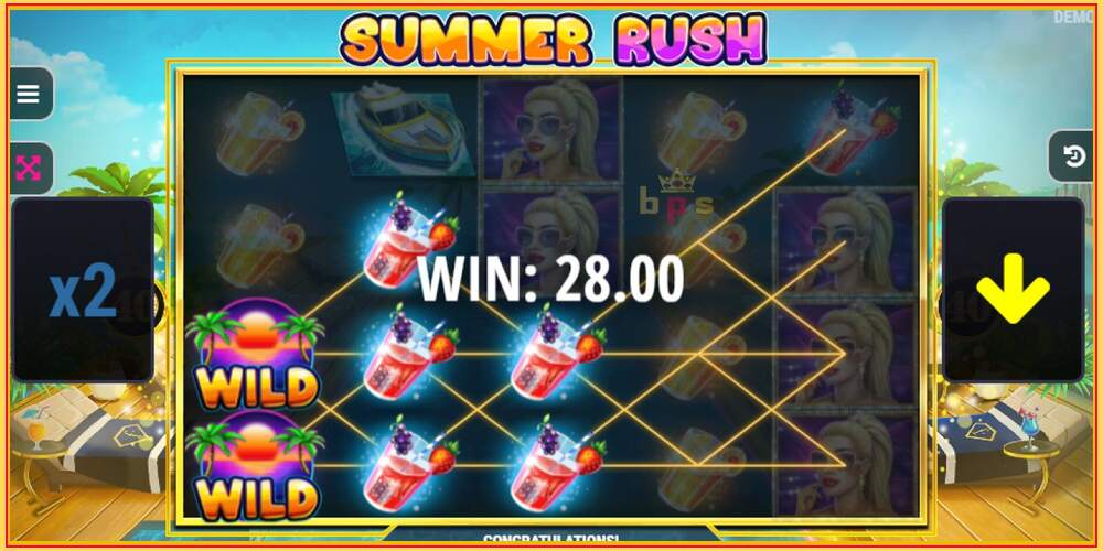 Game slot Summer Rush