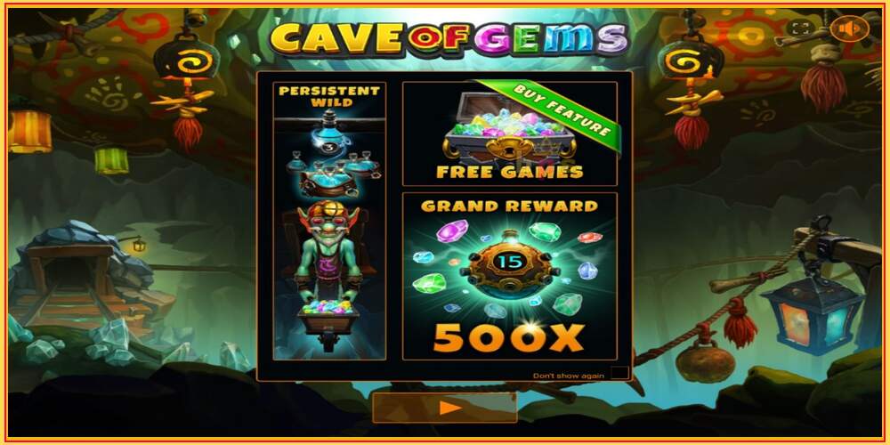 Игровой слот Cave of Gems