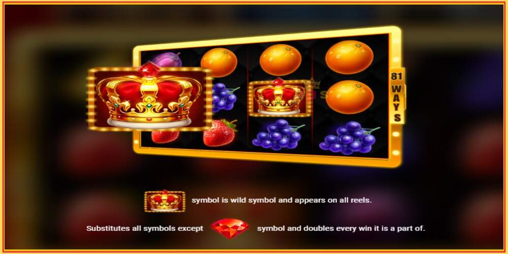 თამაშის სლოტი 81 Vegas Crown